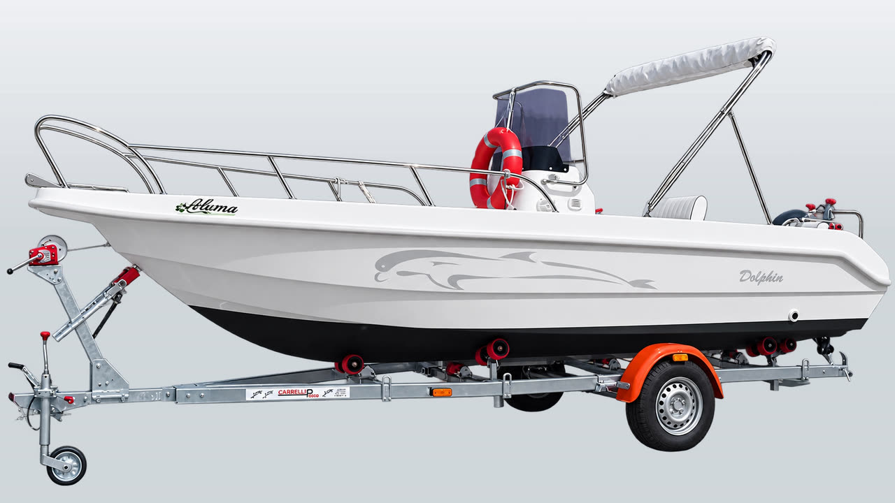 Dolphin Marine Dolphin 21 Open — vista di lato