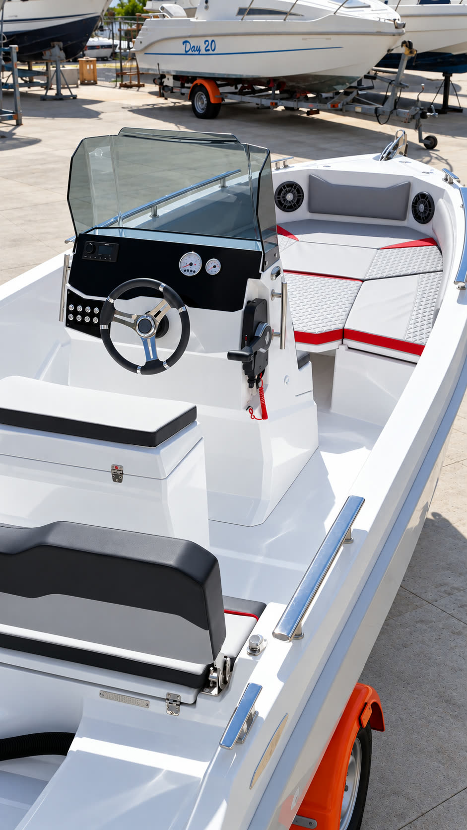 Dolphin Marine Raptor 20 — la console di guida