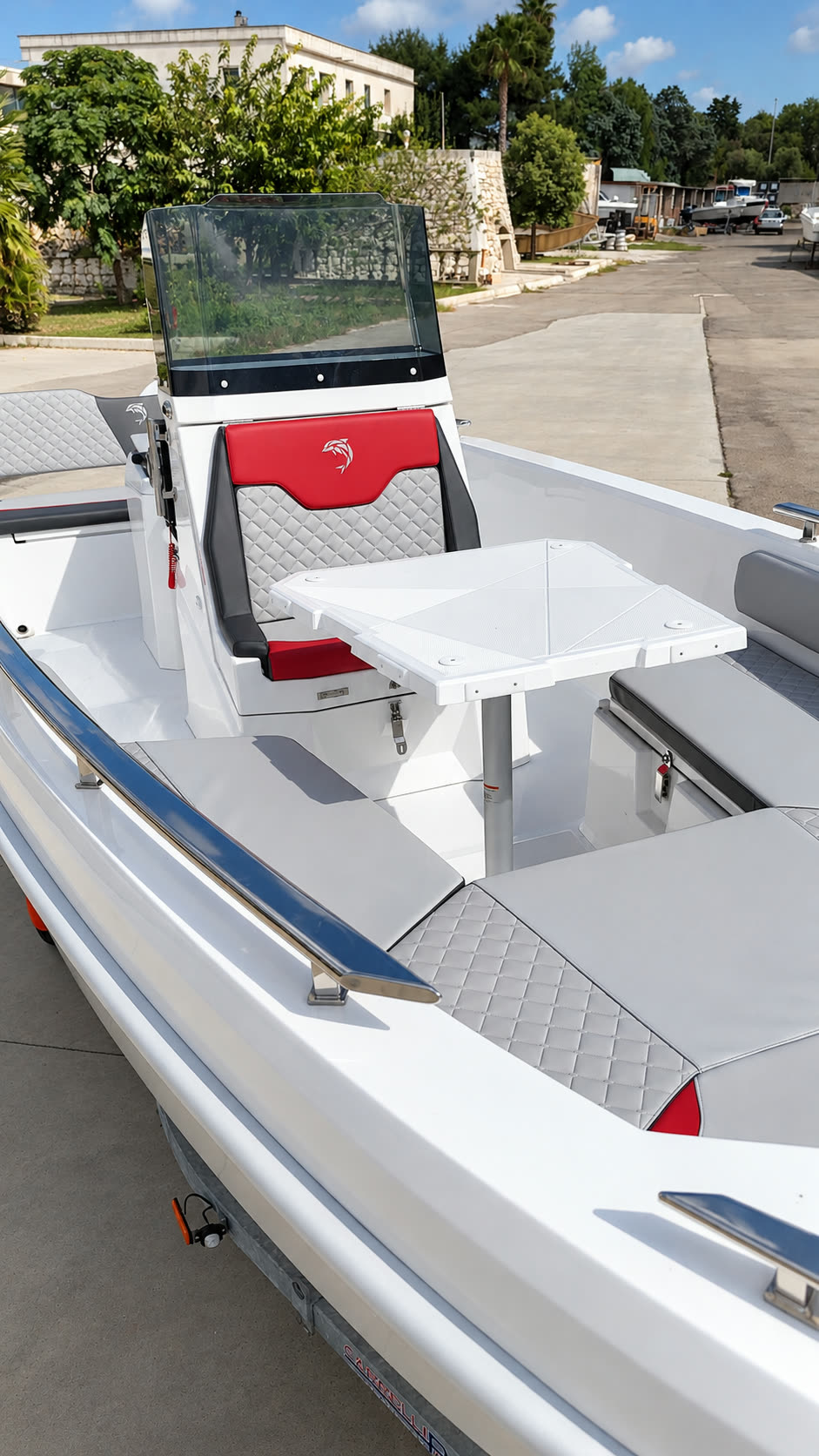 Dolphin Marine Raptor 20 — il tavolo del pozzetto
