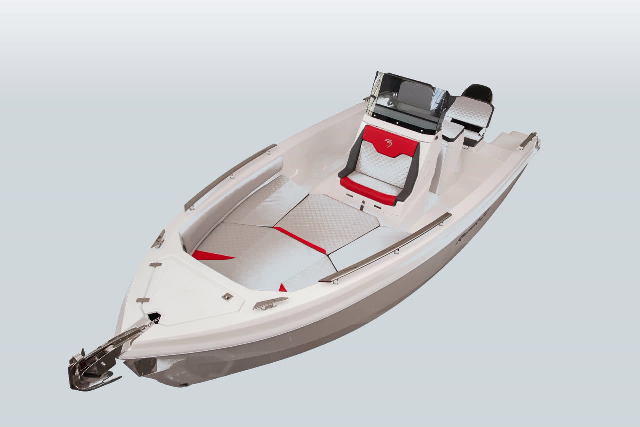 Dolphin Marine Raptor 20 — vista dall’alto, fotografia di studio